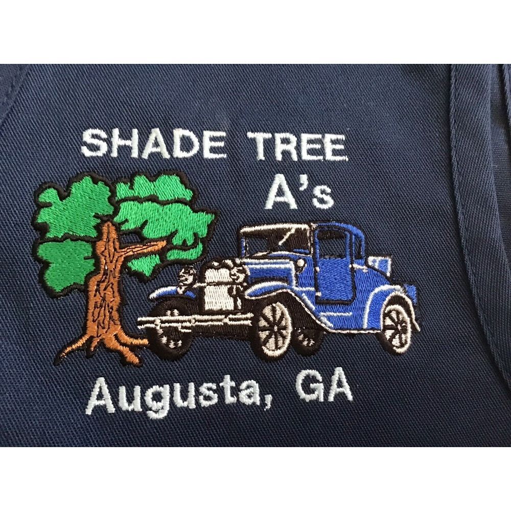 Vintage‎ Car Club Vest Shade Tree A's Augusta Ga  1930's Ford Pick up  Large